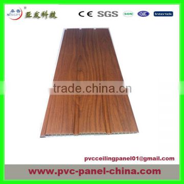 pvc paneling for walls laminated finishing wooden color design