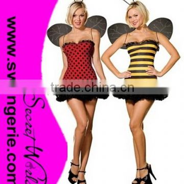 hot sales Sexy Bumble Bee and Ladybug wing halloween Costume CC496