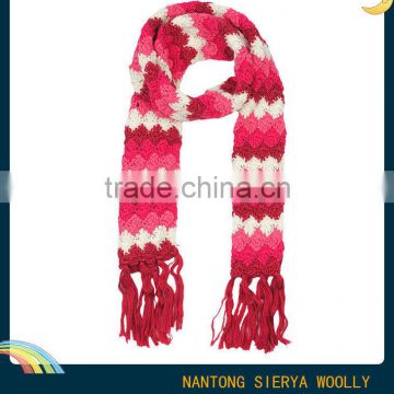 hand crochet scarf