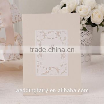 Wholesale new style elegant ivory guest book