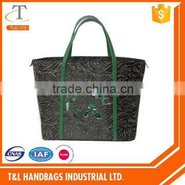 Printed fashion tote bag for promotion