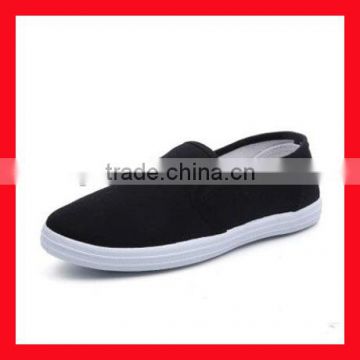 Non Brand Black Canvas Shoe Wholesale No Lace shoes Fashion
