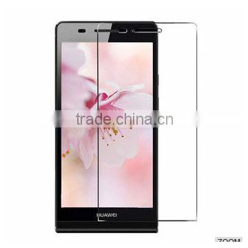 9H hardness tempered glass screen protector for huawei p6