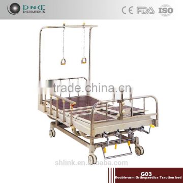 Medical G03 Double-arm Orthopaedics Traction bed
