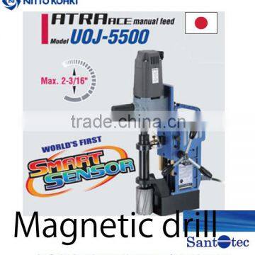 Reliable portable magnetic drill machine Electric Tools with multiple functions made in Japan