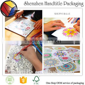 Custom Printing Colorful painting book custom design and printing coloring book
