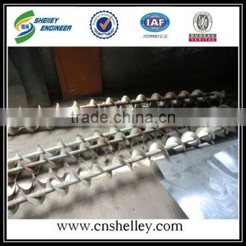30 - 40t/h corn grain auger screw conveyor system