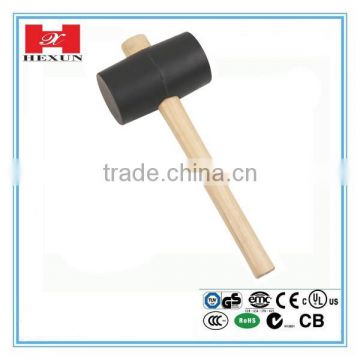High Quality Wood Handle Rubber Hammer