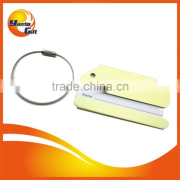 Different Colored and Shaped Aluminum Luggage Tag
