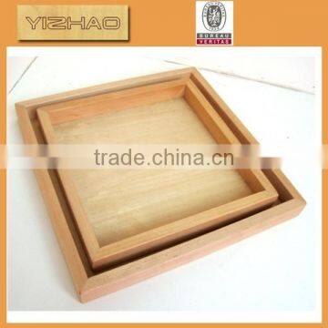 New product YZ-wt0003 High Quality wholesale wood tray