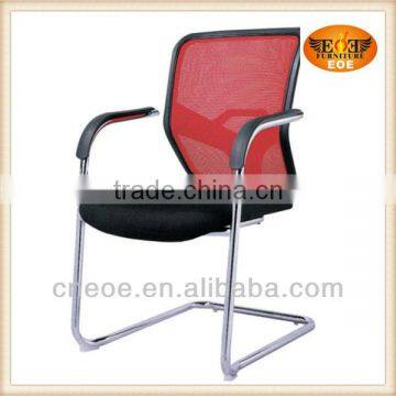 Mesh fabric sled base meeting hall chairs 6128C