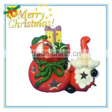 Nice christmas ceramic candle holder