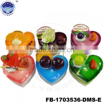 Mousse fruit Fake Cake Promotional Souvenir Gifts paper cup cake 0simulated food Fridge magnets