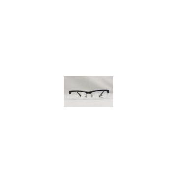 Semi- Rimless Black Ray Ban Eyeglass Frame For Men RB5155 2000 56-17-145