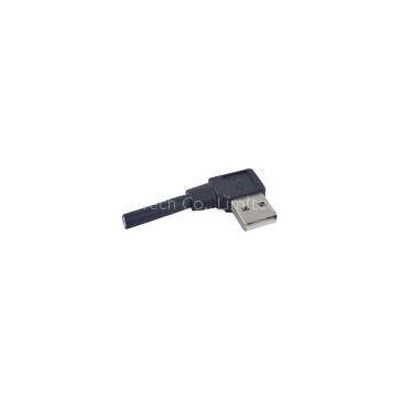 Black Right Angle CCD Camera USB Cable / USB3.0 Straight Digital Camera Cables