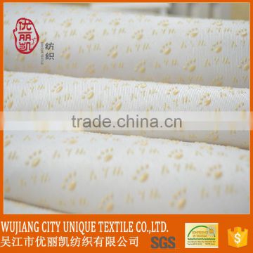 110g white TC fabric with pvc dots