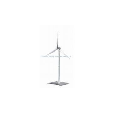 Zinc alloy and ABS plastic blades Silver Solar Windmill for Corporate Gifts