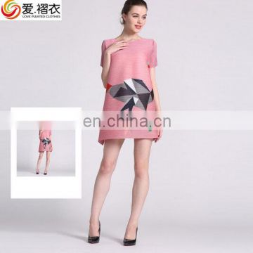 High quality New Design pink high fashion woman clothes MADE IN China