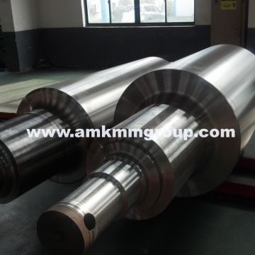 Forged steel roll for cold rolling mill
