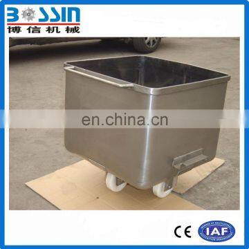 2016 high performance cheap price meat hopper trolley