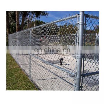10ft 6ft black or hot dipped galvanized wire mesh fence chain link playground fence