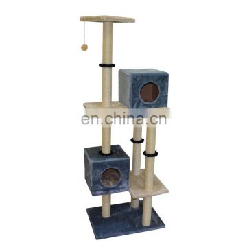 Guaranteed Quality Proper Price Cat Tree With Plush And Sisal Materials