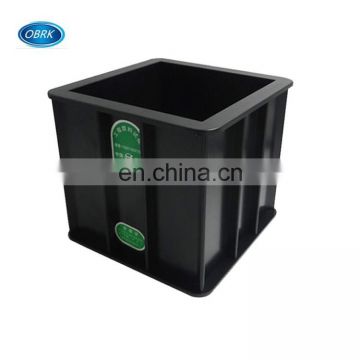 Green/Black Concrete Test Plastic Cube Mould, 150mm Concrete Mould for Sale