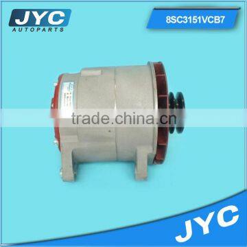 Car alternator, 24v small alternator, low rpm ac alternator generator 24V*2groover*Double feet110*right