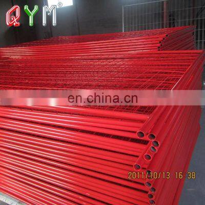 Welded mesh style safety traffic barrier temporary fence for wholesale