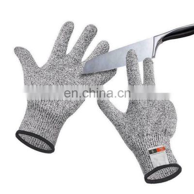 HY 13G Premium Quality Kitchen Work Anticut Gloves Stainless Steel Work Safety  Gloves Cut 5 Oyster Shucking Fish Fillet