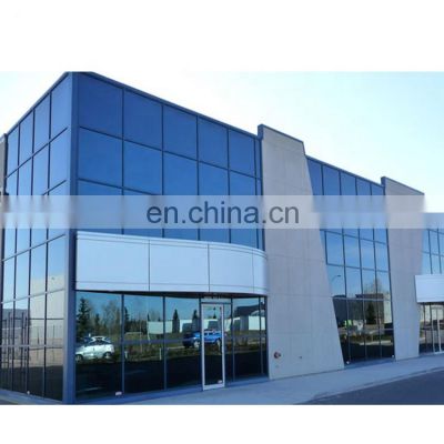 New grey color aluminum glass curtain wall