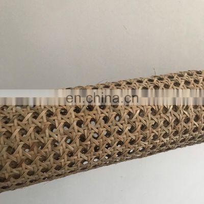 Raw materials Woven Bleached Rattan Cane Webbing Roll Sell off Cheapest Price for handicraft furniture from Viet Nam manufacture