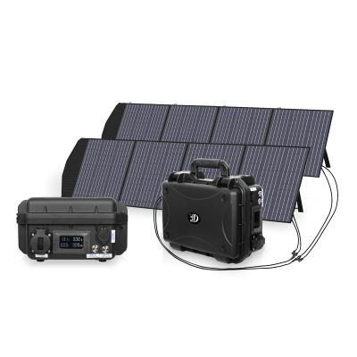 500W portable UPS LFP Battery Solar Generator Backup Power Station