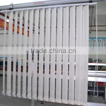 Manual Vertical Blinds With Fire Retardant and Uvioresistant Sheer Fabric