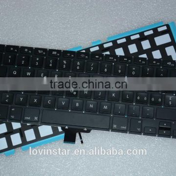 Best Swiss Layout Backlight Musical keyboard Replacement For Apple Macbook Pro 13" A1278 2009-2012