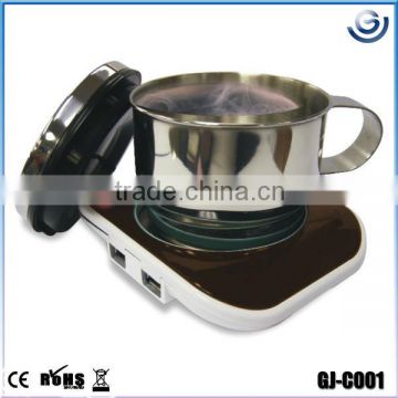 CE ROHS safe effiicient USB coffee heater for alibaba wholesale