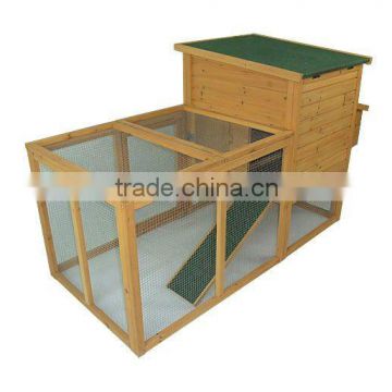 wooden chicken breeding coop cage