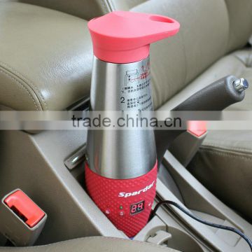 Car Travel Coffee and Tea Flasks Mug Water Heated Boil Cup