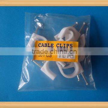 queqing PE material cable holding clips