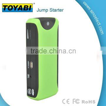 12000mAh Car jump Starter with booster battery big capacity Power Bank with LED Light and SOS Multifunction car jump starter