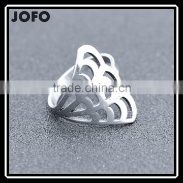 Stainless Steel Vintage Butterfly Wing Men's Stainless Steel Ring