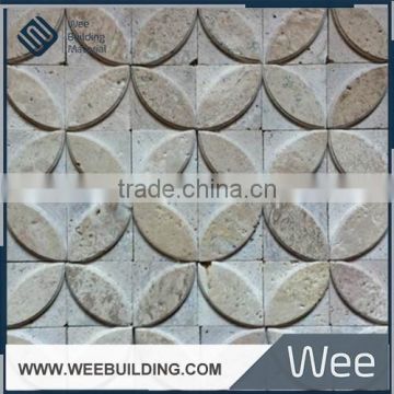 water-jet Chiness style marble stone mosaic
