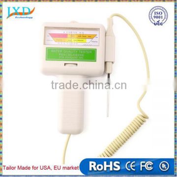 Worldwide Water Quality PH/CL2 Chlorine Tester Level Meter for Swimming Pool Spa