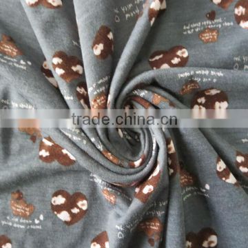 Knitted Polyester Spandex Printing Dress Fabric