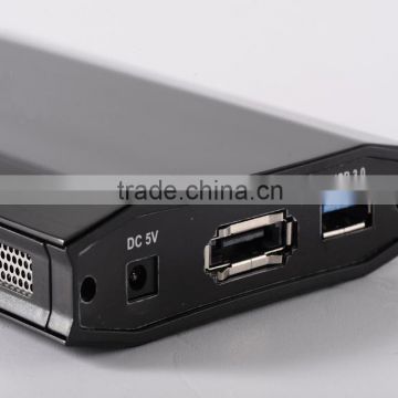 Hot sale USB3.0 & eSATA 2.5 Inch Aluminum HDD External Enclosure Case for 2.5" SATA Hard Disk Drive 2TB