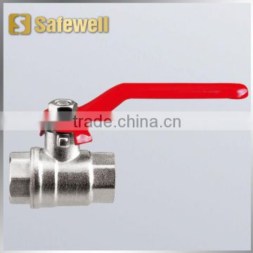 C.P. Full-flow Brass Ball valve with Lever Handle