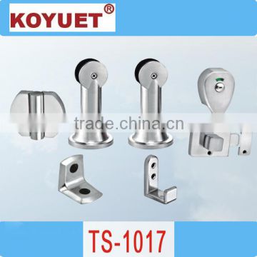 Toilet partition accessories partition Zinc Alloy indicating lock handle Angle code partition hinge suits