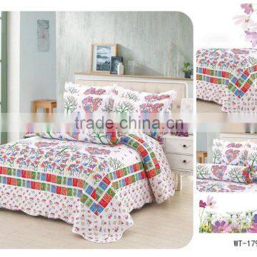 Quilted Bedding WT1798 Red , WT1798 Blue