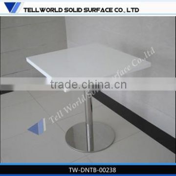 Acrylic solid surface material dinning table