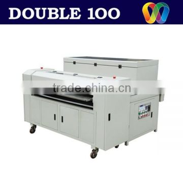 Double100 new design 1350mm UV lamination machine price from China
